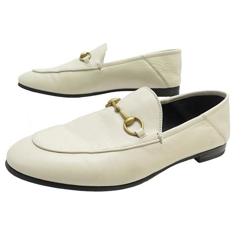 gucci loafers creme|classic Gucci loafers women's.